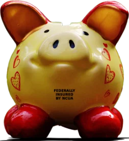 Piggy bank - savings and CDs